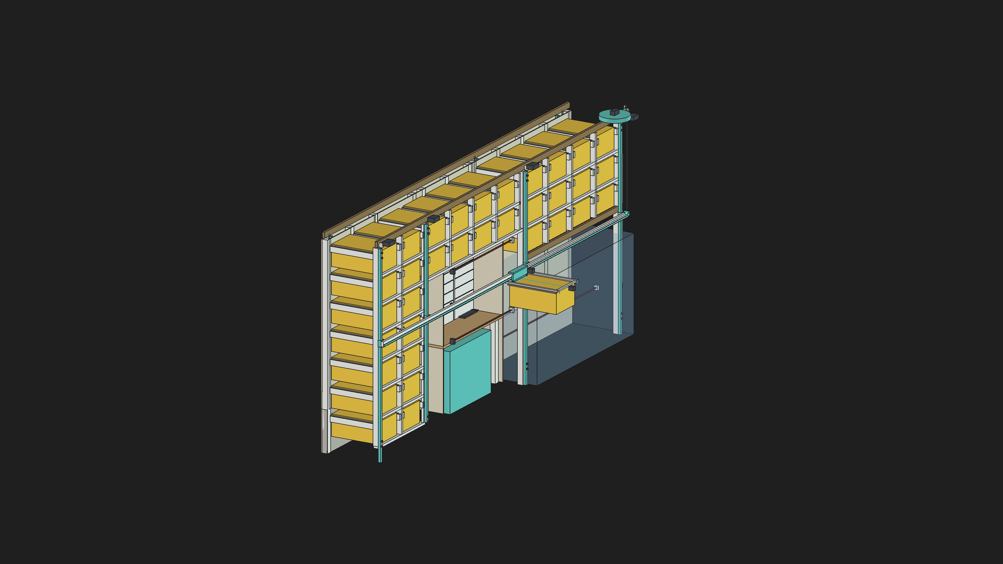 Garaginator right side view render