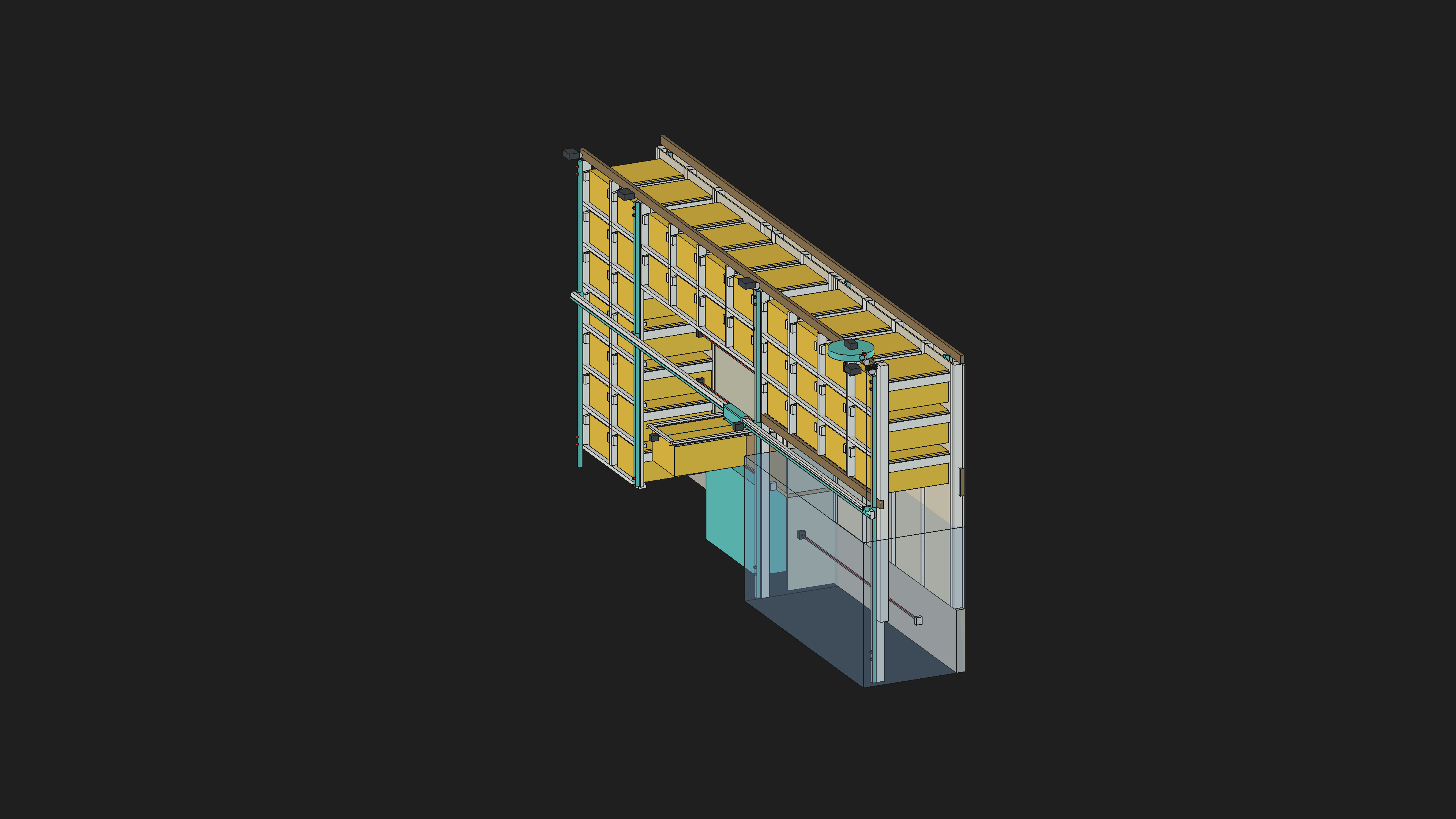 Garaginator side tilt view render